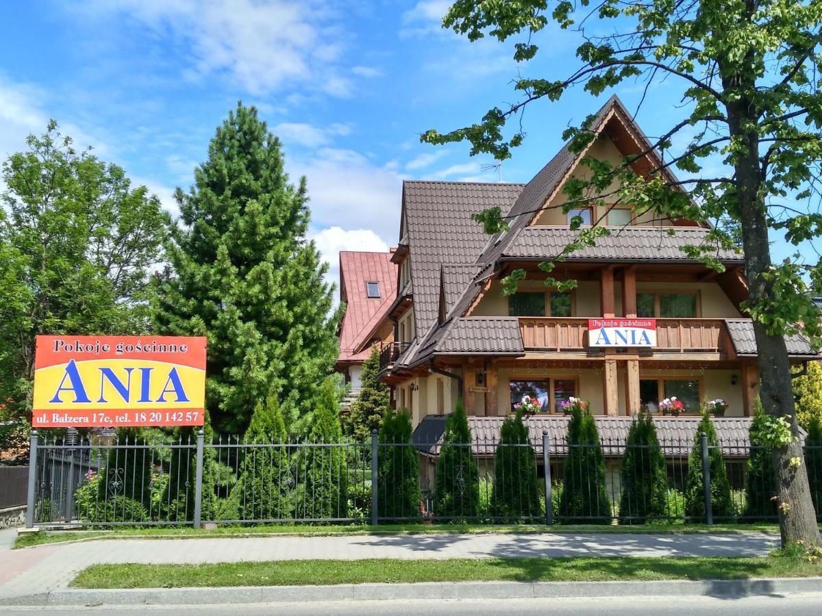 Ania Wynajem Pokoi Apartment Zakopane Exterior foto